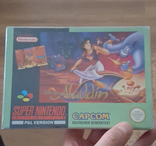 Thumbnail of ebay&reg; auction 318734613268 | Capcom Disney's Aladdin Nintendo SNES PAL Deutsch Ovp Mit ANLEITUNG