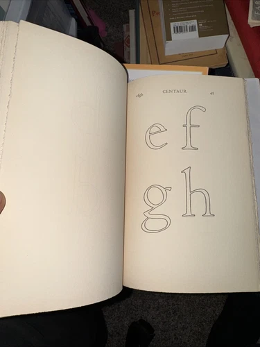 THE CENTAUR TYPES By Bruce Rogers- Hardback Great Condition! - Picture 7 of 9