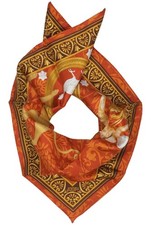 JOOP! Schal Damen Tuch Strickschal Loop Seide Mehrfarbig #pedeexs