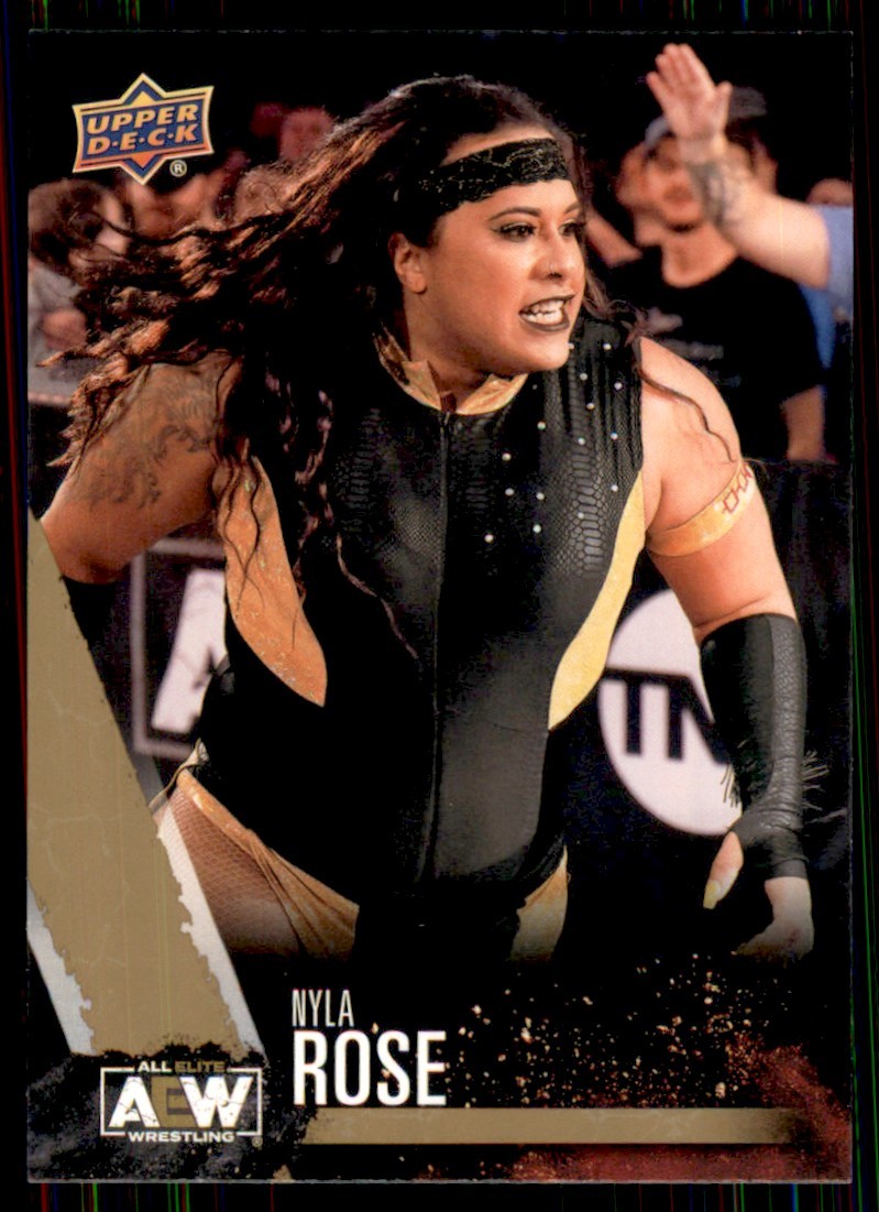 2021 Upper Deck AEW First Edition Nyla Rose #50