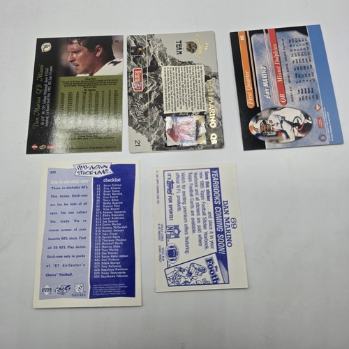NFL Dan Marino Miami Dolphins 23 verschiedene Karten Lot gebraucht - Bild 10 von 10