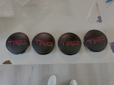 Toyota Trd Black Wheel Center Caps Pt280-35240-f2 Set Of 4 Toyota Trd Black Wheel Center Caps Pt280-35240-f2 Set Of 4