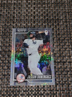 JASSON DOMINGUEZ 2026 Topps Series 2 Holo Foil Parallel #533 New York Yankees