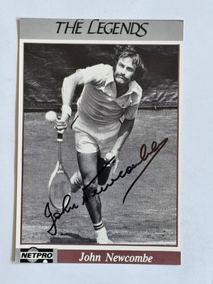 orig. sign. Autogramm Tennis John Newcombe (2828)