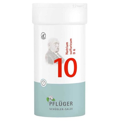 Biochemie Pflüger 10 Natrium sulfuricum D 6 Tabletten · 400 St · PZN 06319688