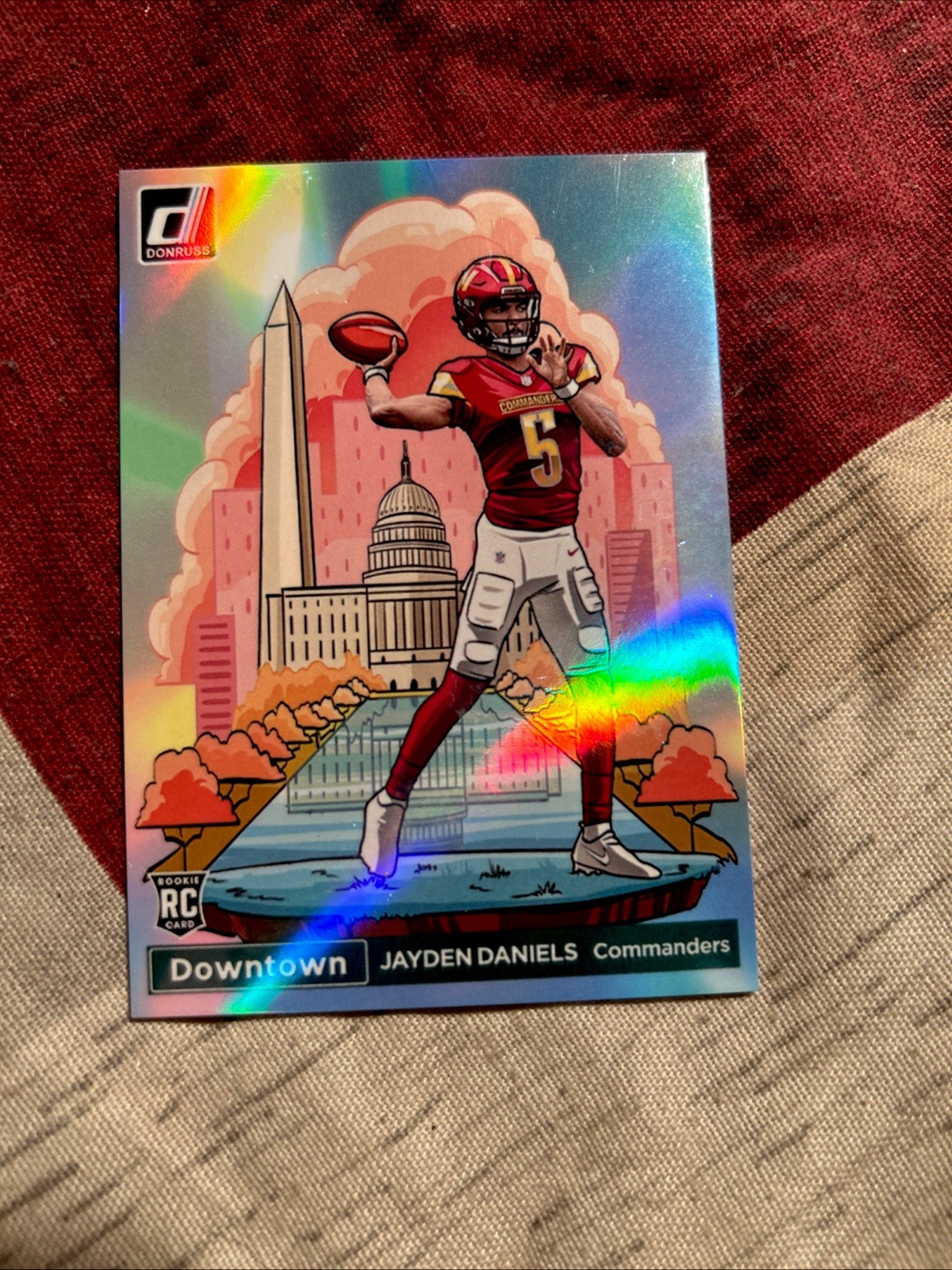 2024 Panini Donruss - Downtown! Jayden Daniels #16 (RC)