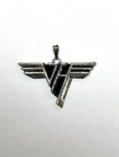 Van Halen VH Logo Metal Charm 1.5" x 1"