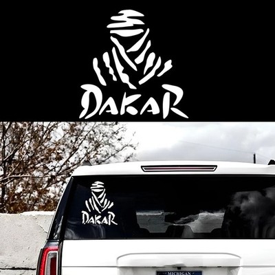 Car Motorcycle Sticker Dakar Rally 11x11cm Body Window Laptop