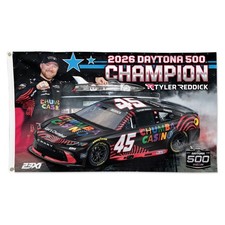 2026 Tyler Reddick #45 Car Champion Daytona Racing 3x5 FT Flag Wall Decore