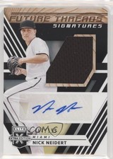 2020 Elite Extra Edition Future Threads Signatures Black Nick Neidert Auto 01wi