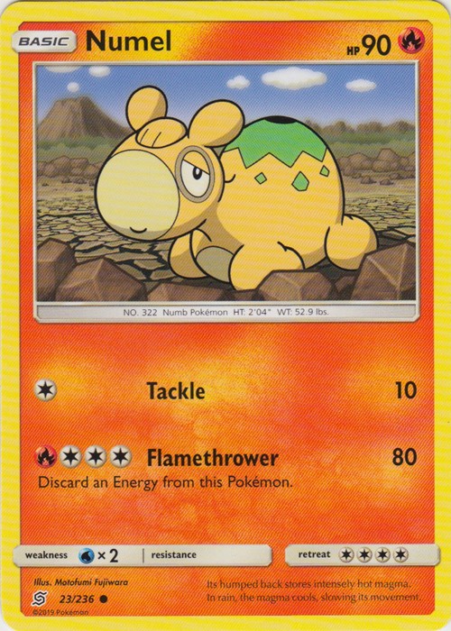 Numel - 23/236 - Common - Heavily Played