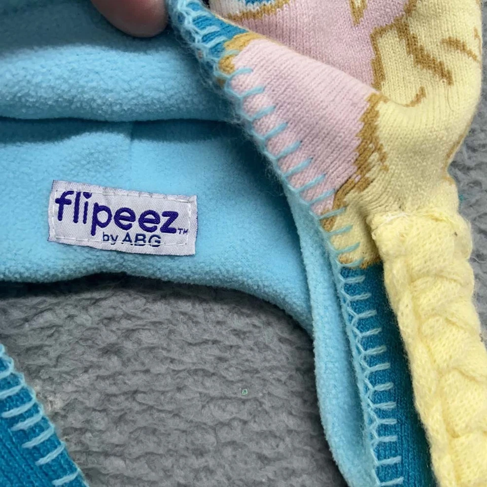 Gorro Elsa Niñas Talla Única Pelo Abatible Apretar Flipeez PRINCESA Foto 3 de 4