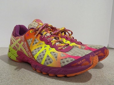 ASICS Gel Noosa Tri 9 Women's Size 10 T458N Triathlon Running Shoes Multicolor