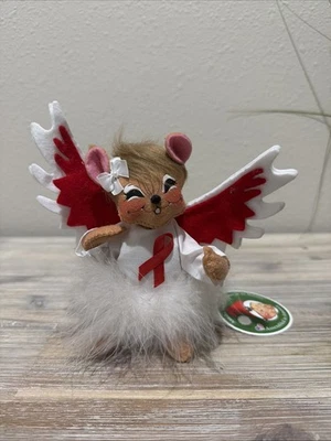 ANNALEE EXCLUSIVE 6in Awareness Angel Item #253818 - 2018 - Image 1 of 4