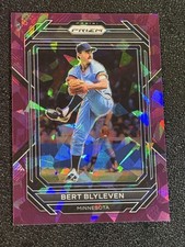 2023 Panini Prizm - Bert Blyleven #275 Purple Ice Prizm