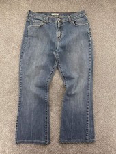 2000s Vintage USA Levi's 515 Women's Y2K Bootcut Blue Denim Jeans - W32" x L26"