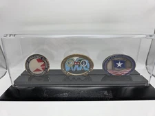 AAFES Set Of 3 Challenge Coins Chief Operating Officer Commanding General 
