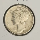1941 P Philadelphia US MERCURY DIME 10c Coin 0.07234 Grams Silver WWII Era