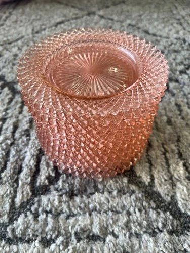 Anchor Hocking Miss America pink depression glass plates set of 10