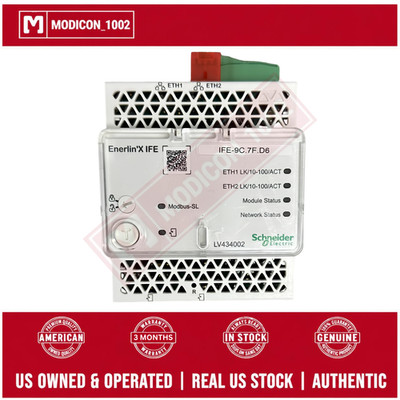 Schneider Electric  LV434002 Ethernet Module Enerlin'X IFE Modbus-SL