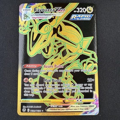 Pokemon TCG Rayquaza VMAX (Secret) TG29/TG30 Silver Tempest Trainer Gallery Card