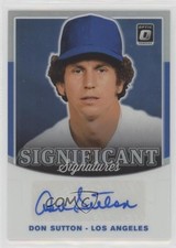 2019 Donruss Optic Significant Signatures Holo Prizm 3/25 Don Sutton Auto n8a