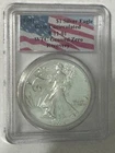 1991 WTC Ground Zero Recovery $1 Silver Eagle PCGS Gem Uncirculated NearPerfect!