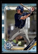 Hudson Head 2019 Bowman Draft Sky Blue Card /499 #BD-69