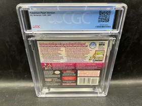 Pokemon Pearl Version CAN Nintendo DS CGC 9.2 A+ FACTORY SEALED VGA
