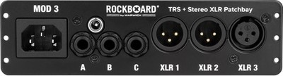 RockBoard MOD 3 V2 Patchbay Pedalboard Kabel Management Effekte TRS Klinke XLR