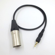 3.5MM Microphone Cable For UWP D11 D21 P03B Receivers Connecting Balanced Input