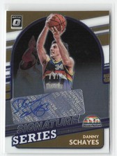 Danny Schayes 2021-22 Donruss Optic Signature Series #SS-DSH Denver Nuggets