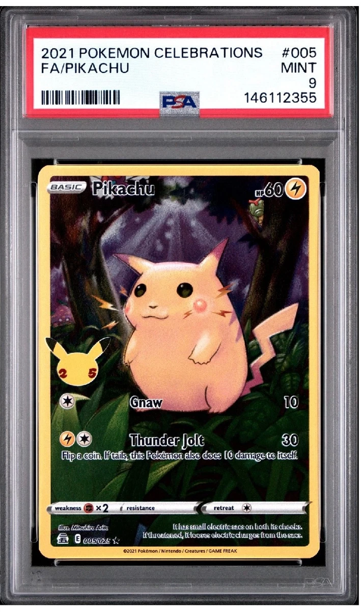 Pikachu Pokémon TCG Professional Sports Authenticator (PSA) Holo