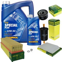 Mann Inspektionspaket 6L Mannol Special Plus 10W-30 FüR Renault Laguna I 2.0 1.8