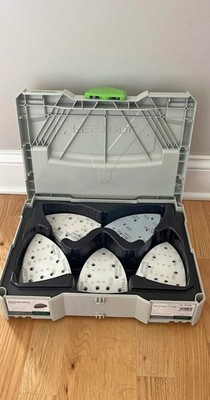 Festool Systainer Abrasive Set SYS-STF Delta, this Insert Is Discontinued