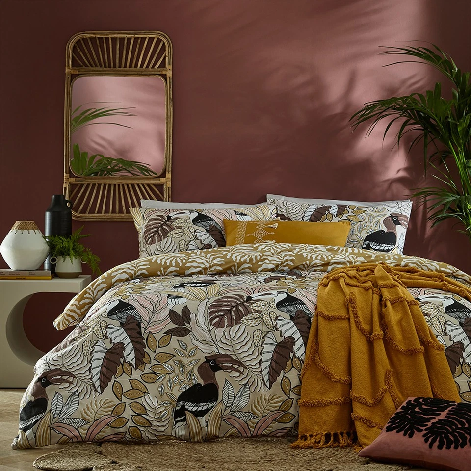 furn. Tocorica Exotic Jungle Reversible Duvet Cover Set