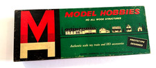 Modèle Loisirs N° 583-Maison de ranch moderne en brique rouge, kit tout bois échelle HO