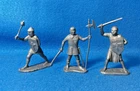 Marx vintage 1955 Robin Hood playset 60mm knights/men at arms X 3