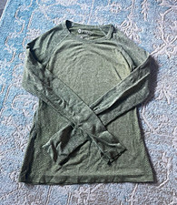 FIGS Women  s underscrub Top olive Solid Medical Sz S