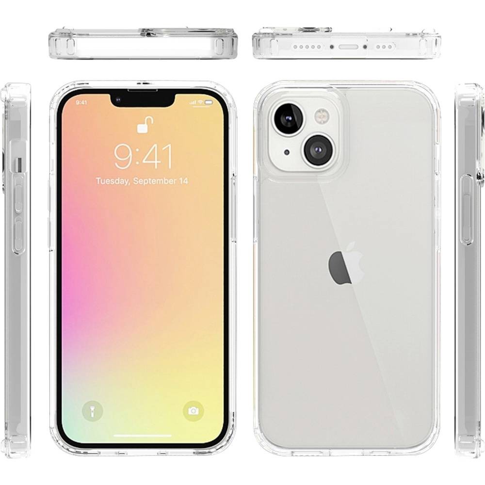 Coque iPhone 13 rigide transparente JT Berlin contre les rayures - 4