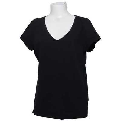 Basic You, T-shirt, Größe: XL, Schwarz, Elasthan/Bio-Baumwolle, Einfarbig #m1g