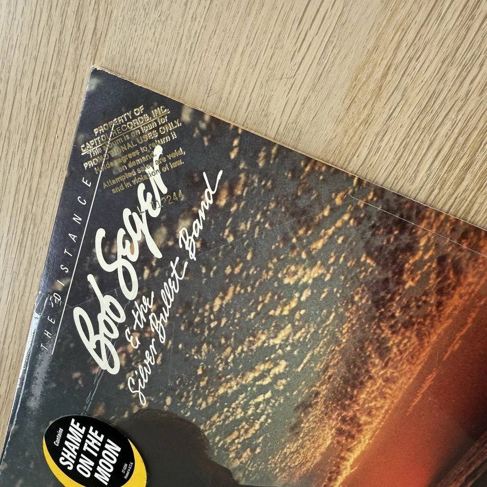 1982 SEALED Bob Seger & The Silver Bullet Band The Distance US Radio Promo LP! - Image 3 of 4