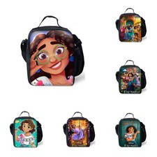 Cartoon Encanto Insulated Lunch Bag With Comfortable Handle And Durable Ox