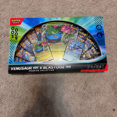 JCC Pokémon : Collection Premium Florizarre-ex et Tortank-ex