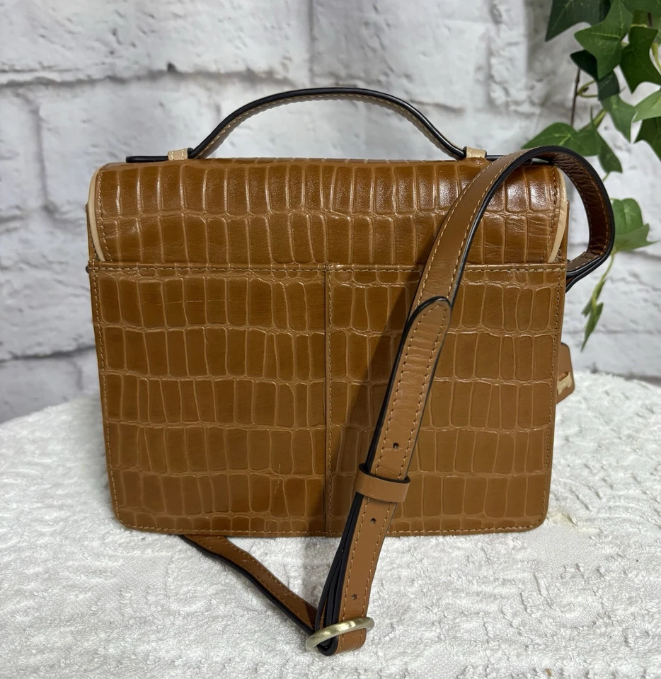 👜RADLEY “Oakworth Rd” Leather Ladies Small Satchel Style Multiway Bag, Toffee👜 - Image 3 of 4