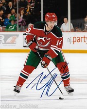 New Jersey Devils Adam Henrique Signed Autographed 8x10 NHL Photo COA EE