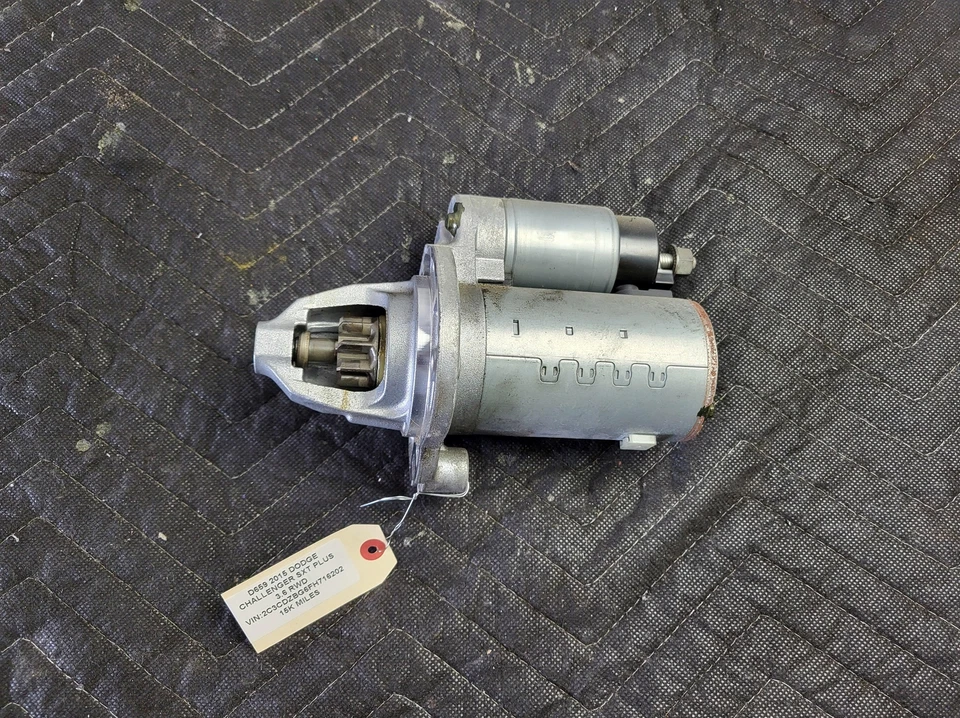 2015 DODGE CHALLENGER 3.6L Starter Motor 04801852AB 2011-2016 Used OEM — 第 2/4 张图片