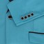 thumbnail 9  - Mens 3 Piece Tuxedo Suit Wedding Party Tailored Fit Turquoise Blue Dinner Jacket