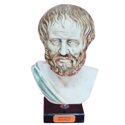 Büste Aristoteles der Philosoph - Westliche Philosophie Aristotelis Sokrates Platon