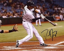 Desmond Jennings signed Rays 8x10 photo COA